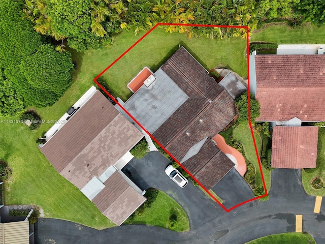 8445 SW 80th Pl, Miami, FL 33143 - view of property location with property boundaries highlighted