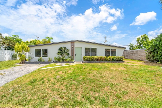 6117 NW 9th St, Margate, FL 33063 - mid-century modern home with stucco siding