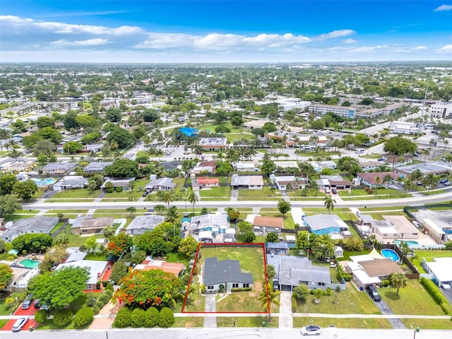 6117 NW 9th St, Margate, FL 33063 - view of property location featuring property boundaries highlighted