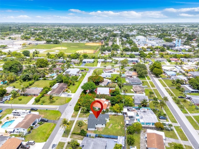 6117 NW 9th St, Margate, FL 33063 - aerial view of property's location with nearby suburban area
