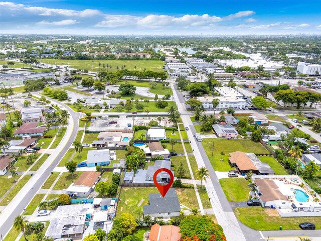 6117 NW 9th St, Margate, FL 33063 - aerial view of property and surrounding area