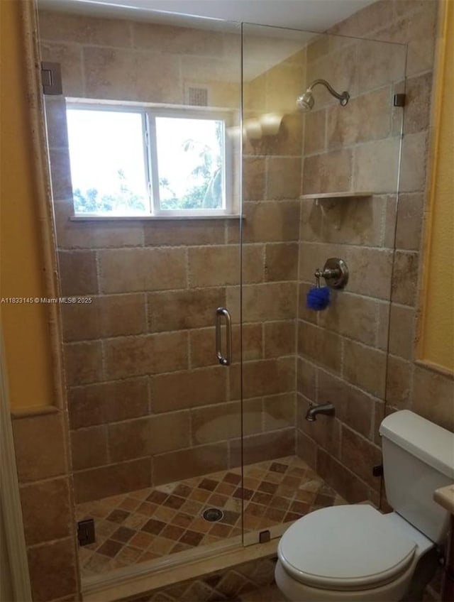 65821 Overseas Hwy, Long Key, FL 33001 - full bath with a stall shower and toilet