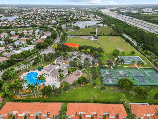 171 NW 152nd Ave, Pembroke Pines, FL 33028 - aerial view of property's location featuring nearby suburban area