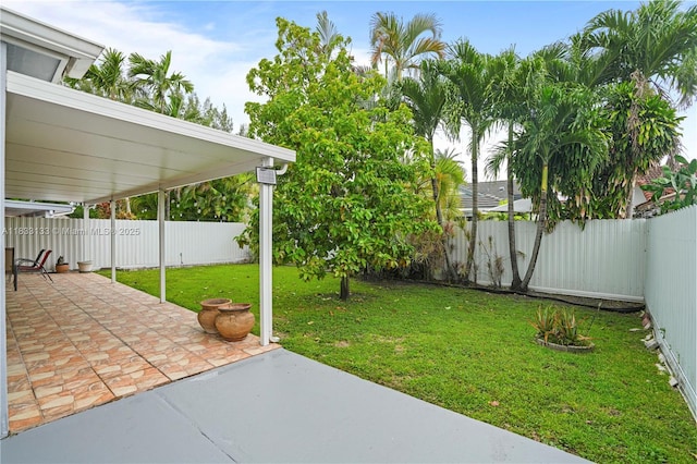 1173 NW 134th Pl, Miami, FL 33182 - fenced backyard featuring a patio area