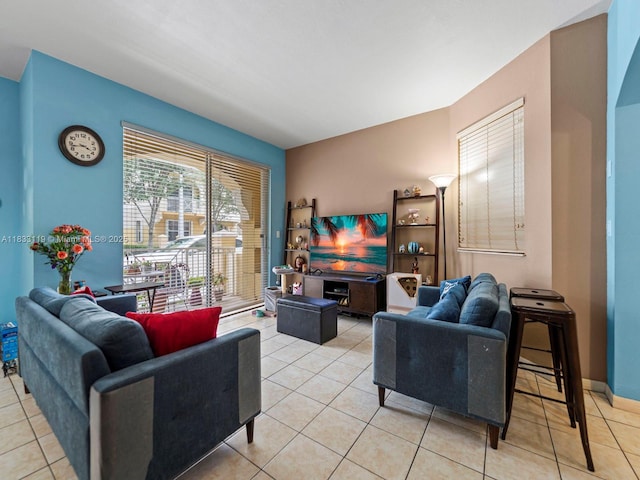 8912 W Flagler St Unit 103, Miami, FL 33174 - living area with light tile patterned flooring