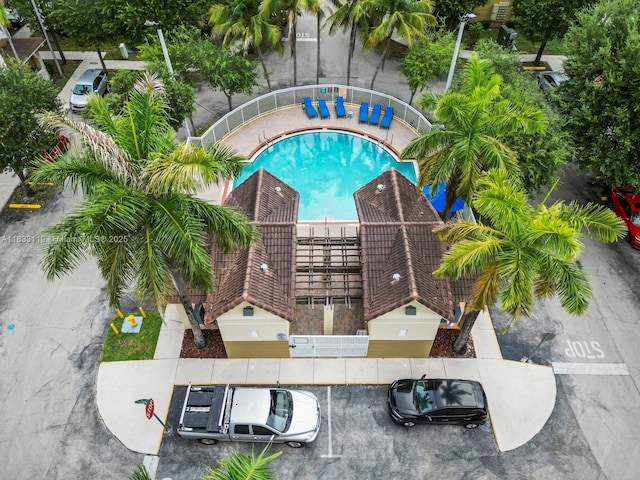 8912 W Flagler St Unit 103, Miami, FL 33174 - drone / aerial view of a pool area