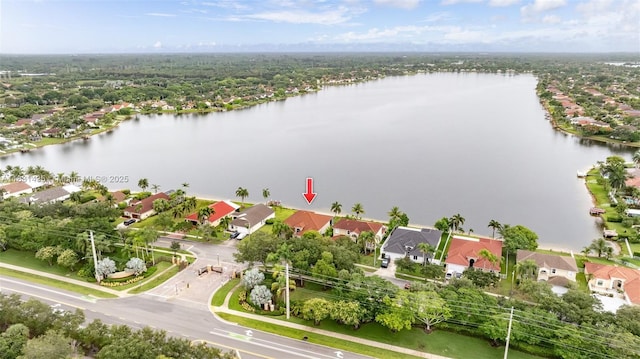 2373 NW 195th Ave, Pembroke Pines, FL 33029 - aerial perspective of suburban area with a nearby body of water