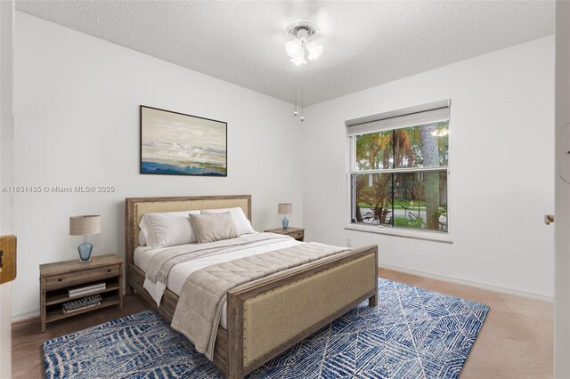 2373 NW 195th Ave, Pembroke Pines, FL 33029 - bedroom featuring carpet floors and a textured ceiling