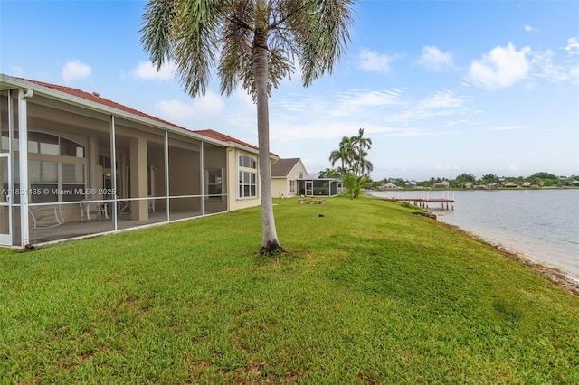 2373 NW 195th Ave, Pembroke Pines, FL 33029 - view of grassy yard featuring a water view
