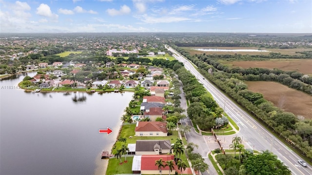 2373 NW 195th Ave, Pembroke Pines, FL 33029 - aerial view of residential area with a nearby body of water