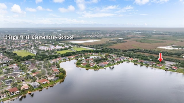 2373 NW 195th Ave, Pembroke Pines, FL 33029 - aerial overview of property's location featuring a nearby body of water and nearby suburban area