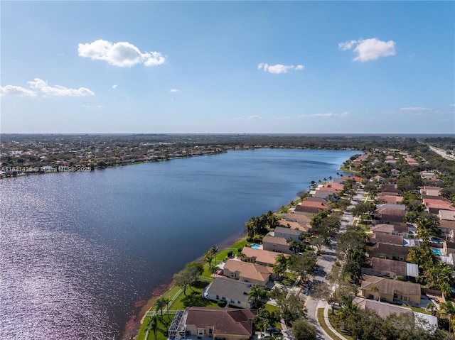 2373 NW 195th Ave, Pembroke Pines, FL 33029 - aerial perspective of suburban area with a large body of water