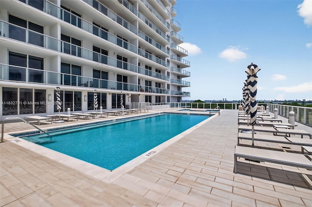4250 Biscayne Blvd Unit 1206, Miami, FL 33137 - community pool with a patio area