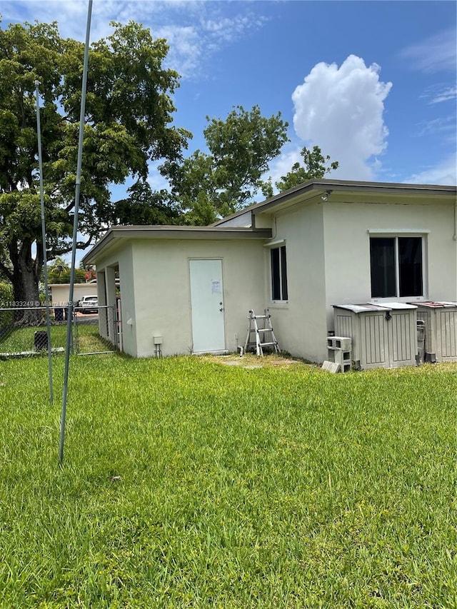 6250 SW 16th Ter, West Miami, FL 33155 - back of house with stucco siding