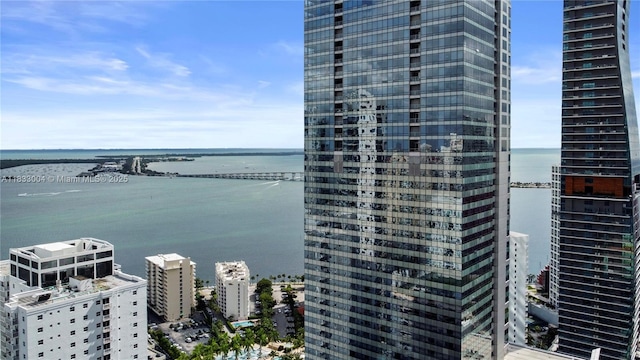 1425 Brickell Ave Unit 42E, Miami, FL 33131 - water view with nearby urban area