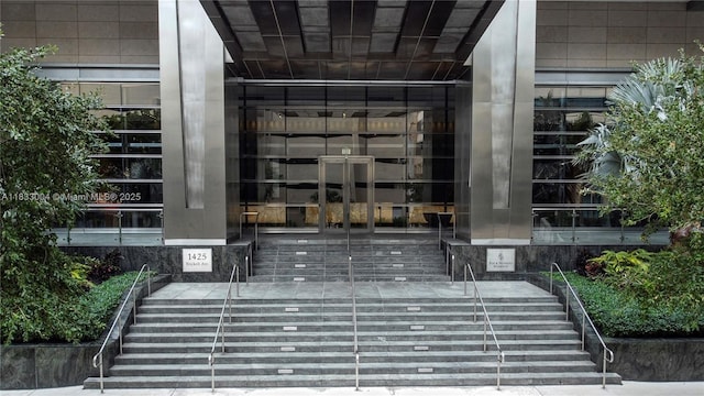 1425 Brickell Ave Unit 42E, Miami, FL 33131 - view of building exterior with stairs
