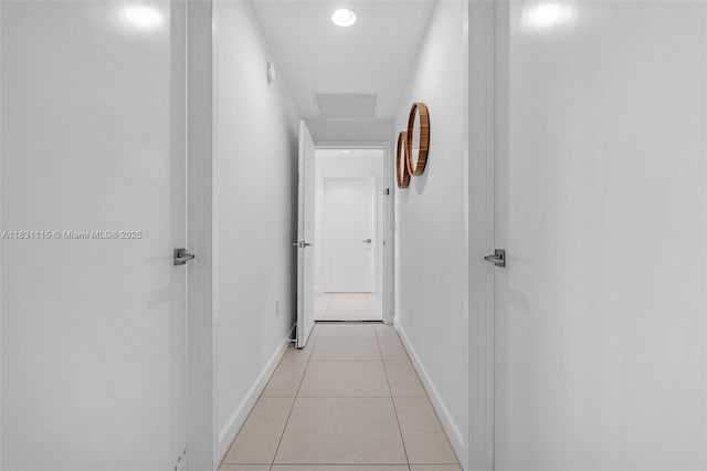 5350 NW 84th Ave Unit 1513, Doral, FL 33166 - hall featuring light tile patterned flooring and baseboards