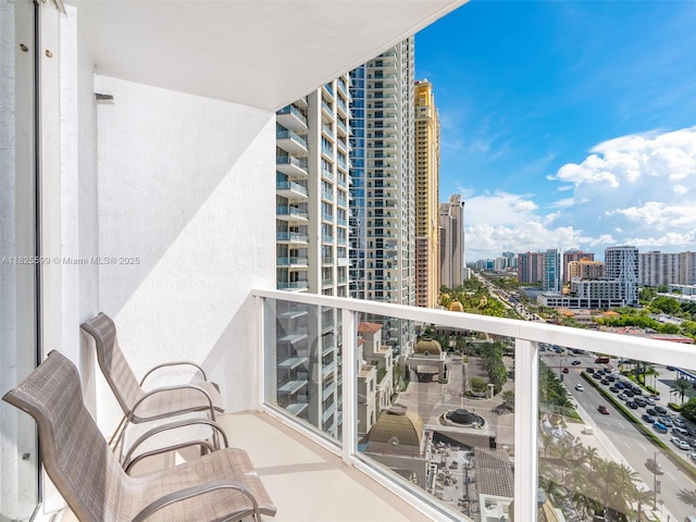 18001 Collins Ave Unit 1416-1417-1418, Sunny Isles Beach, FL 33160 - balcony with a view of city