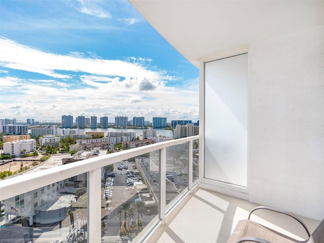 18001 Collins Ave Unit 1416-1417-1418, Sunny Isles Beach, FL 33160 - balcony featuring a city view