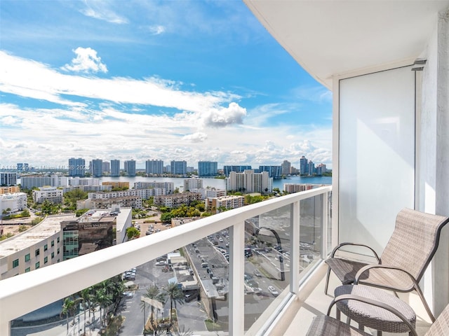 18001 Collins Ave Unit 1416-1417-1418, Sunny Isles Beach, FL 33160 - balcony featuring a city view
