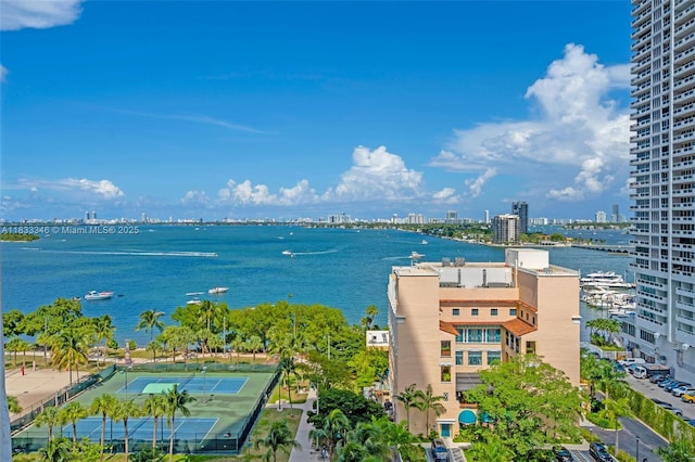 1750 N Bayshore Dr Unit 1204, Miami, FL 33132 - water view with nearby urban area