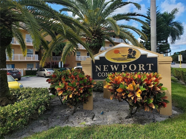 405 S Pine Island Rd Unit 401D, Plantation, FL 33324 - view of community / neighborhood sign
