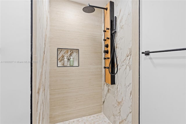 742 NW 70th St, Miami, FL 33150 - bathroom view of a marble finish shower