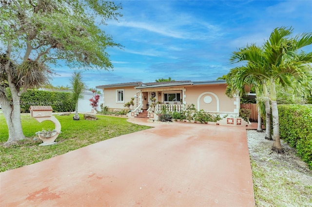 6250 SW 19th St, Miami, FL 33155 - single story home with stucco siding and concrete driveway
