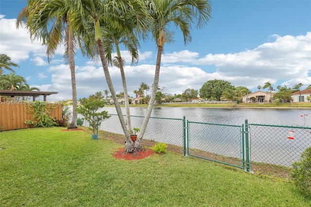 9364 SW 164th Ct, Miami, FL 33196 - water view featuring a gate