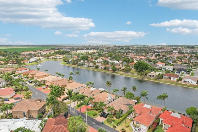 9364 SW 164th Ct, Miami, FL 33196 - aerial perspective of suburban area featuring a large body of water