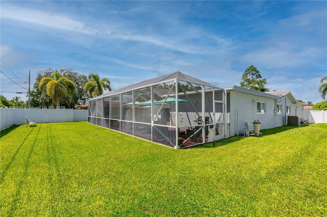 4326 Jackson St, Hollywood, FL 33021 - back of house with a fenced backyard and stucco siding
