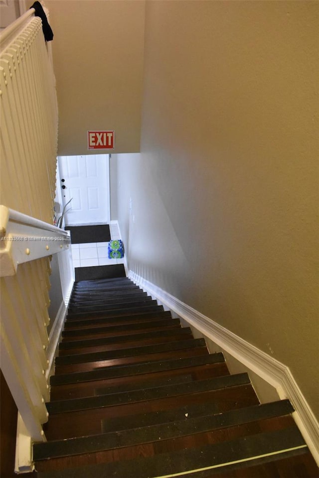 9123 SW 152nd Path, Miami, FL 33196 - staircase featuring baseboards