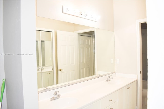 9123 SW 152nd Path, Miami, FL 33196 - bathroom featuring double vanity