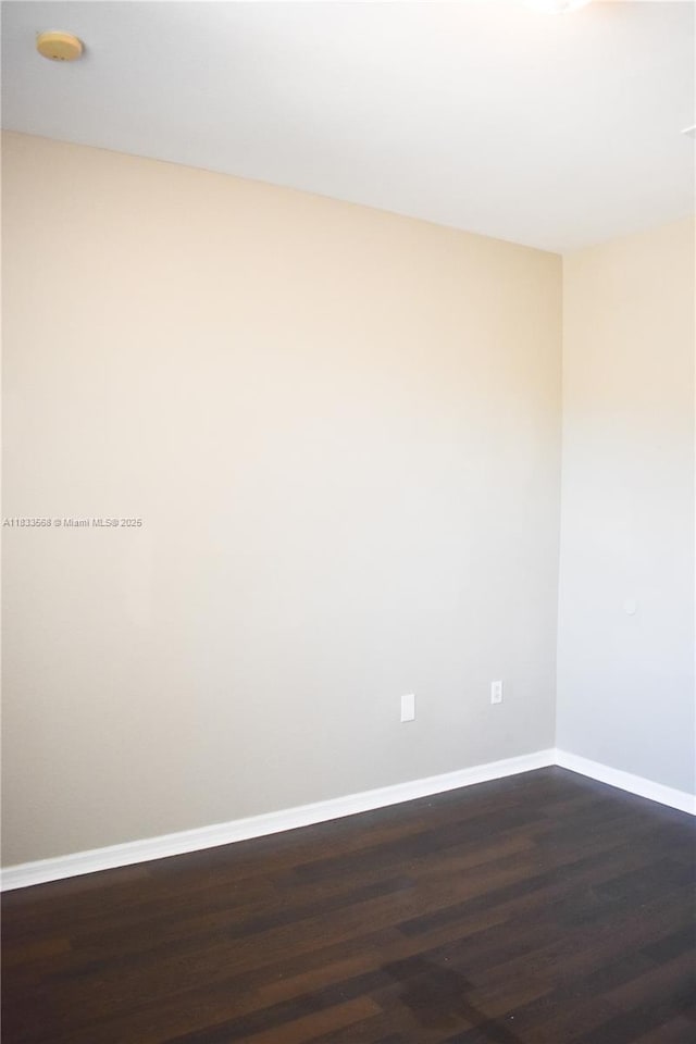 9123 SW 152nd Path, Miami, FL 33196 - unfurnished room with dark wood finished floors and a smoke detector