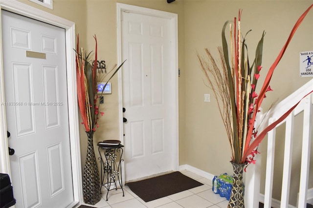 9123 SW 152nd Path, Miami, FL 33196 - tiled entryway with baseboards