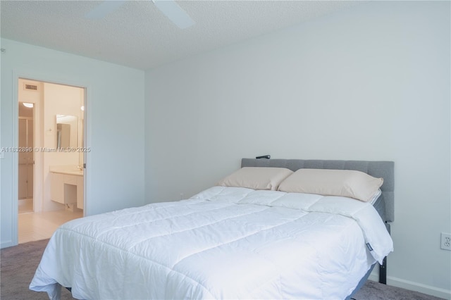 2541 N Nob Hill Rd Unit 309, Sunrise, FL 33322 - carpeted bedroom with ensuite bath and a ceiling fan
