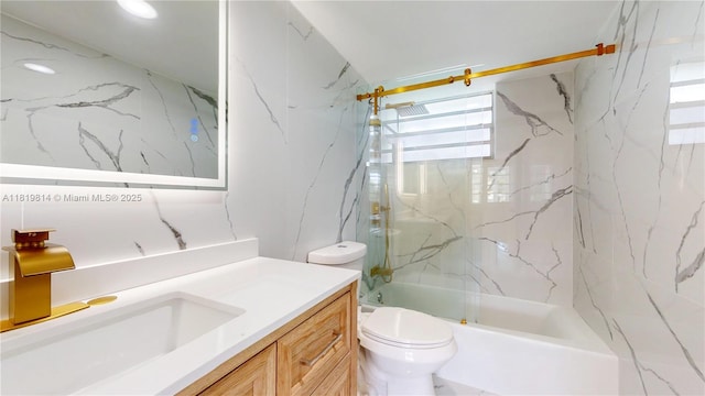 1333 E Hallandale Beach Blvd Unit 326, Hallandale Beach, FL 33009 - full bath featuring vanity and shower / bath combination with glass door