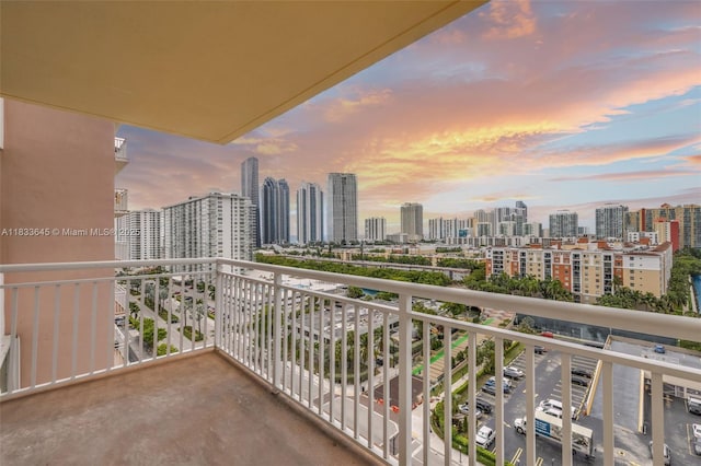251 174th St Unit 1415, Sunny Isles Beach, FL 33160 - balcony featuring a view of skyline