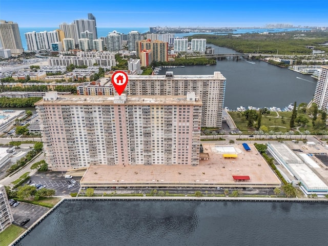 251 174th St Unit 1415, Sunny Isles Beach, FL 33160 - view of urban area with a nearby body of water