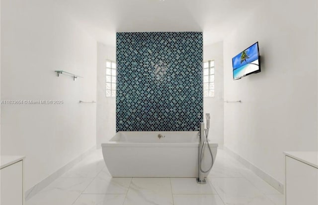 14095 NW 22nd Ct, Pembroke Pines, FL 33028 - full bathroom with a bath and vanity