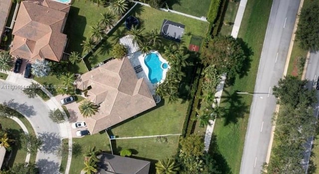 14095 NW 22nd Ct, Pembroke Pines, FL 33028 - aerial view of property's location featuring a pool