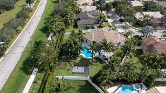 14095 NW 22nd Ct, Pembroke Pines, FL 33028 - aerial overview of property's location with nearby suburban area