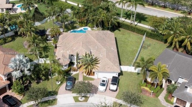 14095 NW 22nd Ct, Pembroke Pines, FL 33028 - view from above of property