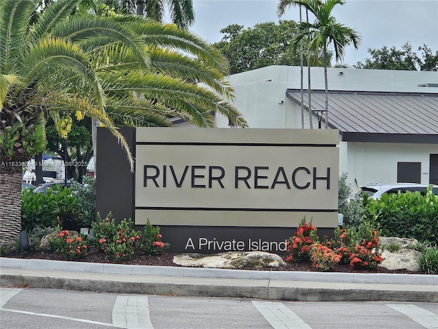 1101 River Reach Dr Unit 418, Fort Lauderdale, FL 33315 - view of community / neighborhood sign