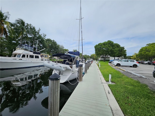 1101 River Reach Dr Unit 418, Fort Lauderdale, FL 33315 - view of dock