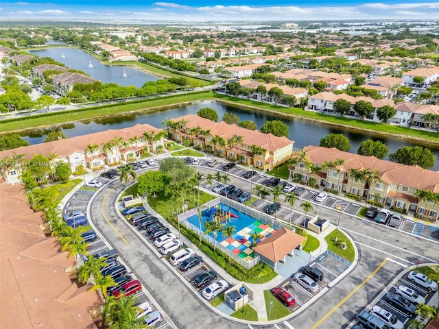 8242 NW 107th Ct Unit 7-12, Doral, FL 33178 - aerial view of residential area with a nearby body of water