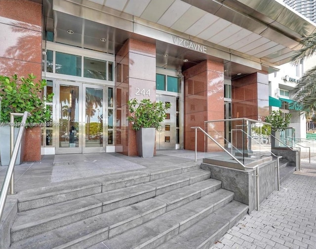 244 Biscayne Blvd Unit 440, Miami, FL 33132 - property entrance with french doors