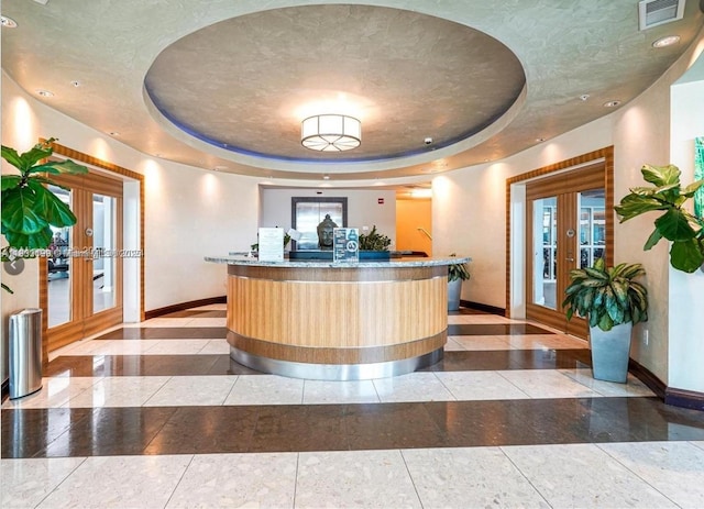 244 Biscayne Blvd Unit 440, Miami, FL 33132 - reception area featuring french doors