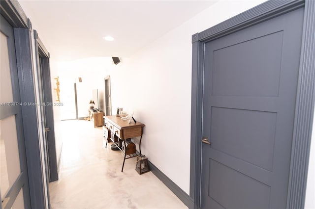 8694 Via Reale Unit 61L, Boca Raton, FL 33496 - hall with recessed lighting