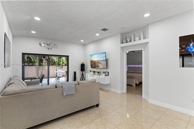 5400 NW 184th St, Miami Gardens, FL 33055 - living room with recessed lighting and light tile patterned floors